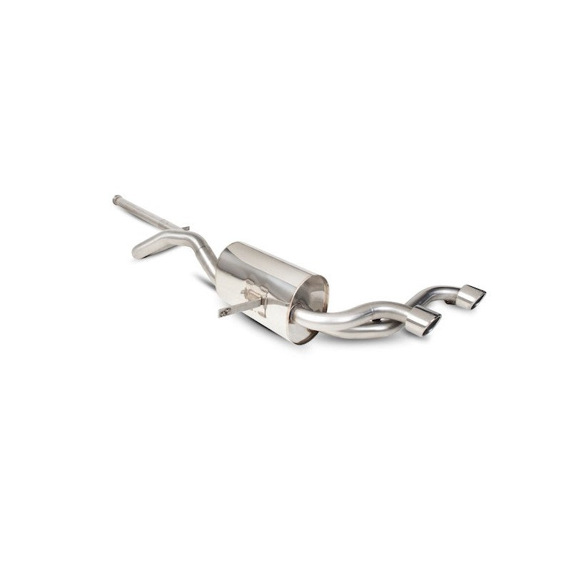 Scorpion Exhausts - Renault Megane RS225 2004 To 2009 Non-Resonated Half System SRNS020 - TMC Motorsport