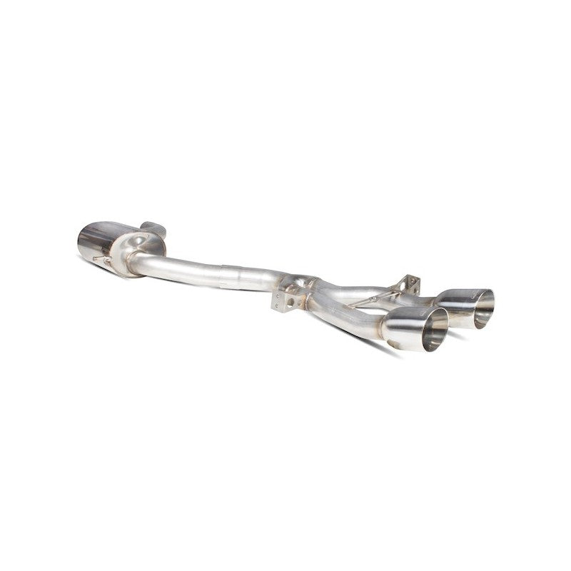 Scorpion Exhausts - Seat Leon Cupra R 2.0 Tsi 265 PS 2010 To 2012 Non-Resonated Cat-Back System SSTS009 - TMC Motorsport