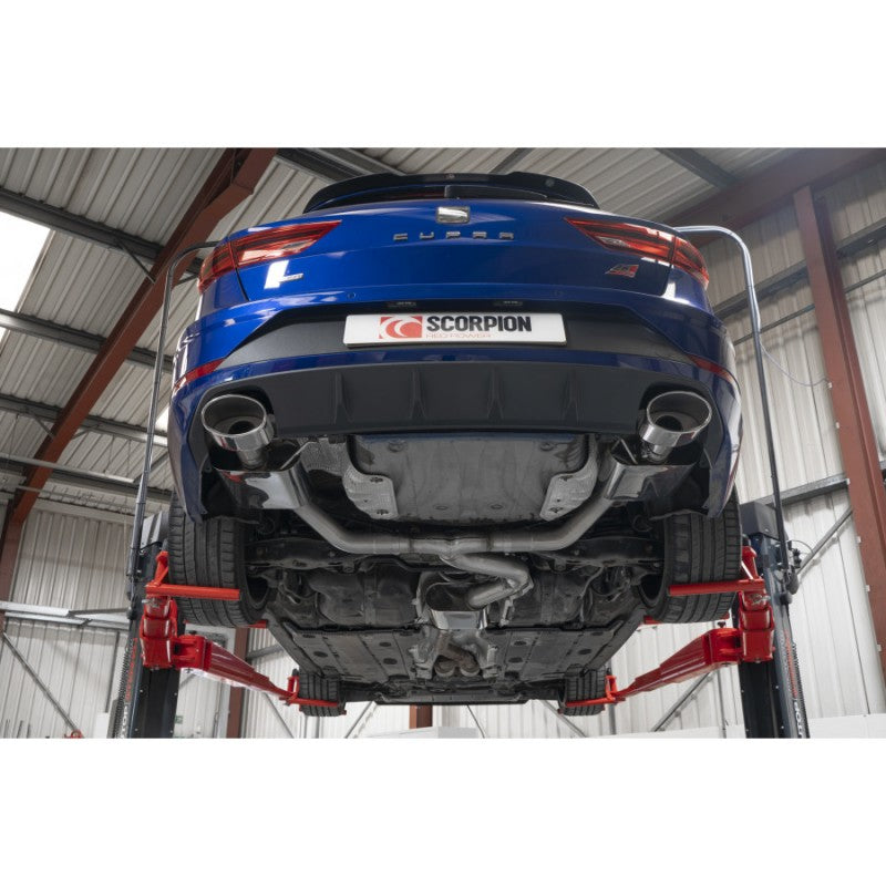 Scorpion Exhausts - Seat Leon Cupra ST 300 4Drive (GPF Model) GPF Back System Resonated SST017 - TMC Motorsport