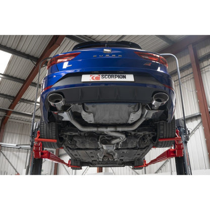 Scorpion Exhausts - Seat Leon Cupra ST 300 4Drive (GPF Model) GPF Back System Resonated SST017 - TMC Motorsport