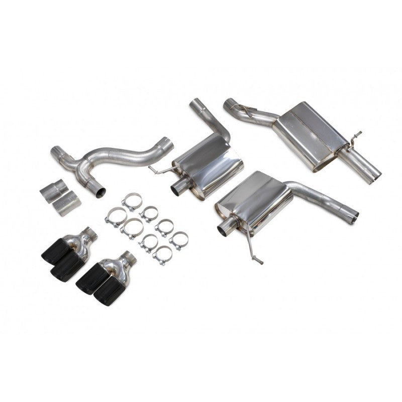 Scorpion Exhausts - Seat Leon Cupra ST 300 4Drive (GPF Model) GPF Back System Resonated SST017DC - TMC Motorsport