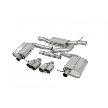 Scorpion Exhausts - Seat Leon Cupra ST 4Drive Carbon Edition Cat Back System Resonated SST014 - TMC Motorsport