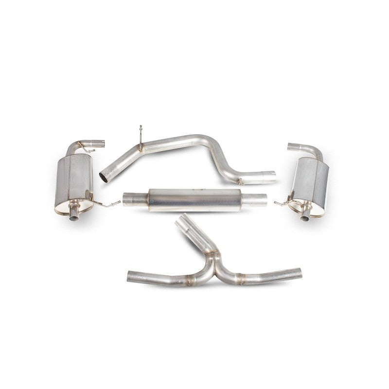 Scorpion Exhausts - Skoda Octavia VRS 2.0 TFSi 2013 To 2018 Resonated Cat-Back System SSK003 - TMC Motorsport