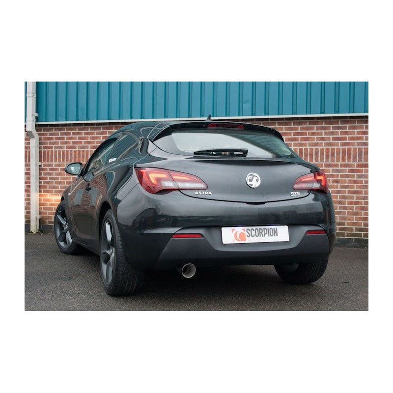 Scorpion Exhausts - Vauxhall Astra J GTC 1.4 Turbo 2009 To 2015 Non-Resonated Cat-Back System SVXS034D - TMC Motorsport