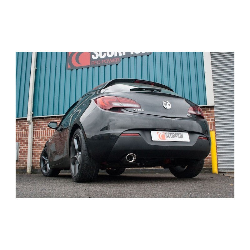 Scorpion Exhausts - Vauxhall Astra J GTC 1.4 Turbo 2009 To 2015 Resonated Cat-Back System SVX034 - TMC Motorsport