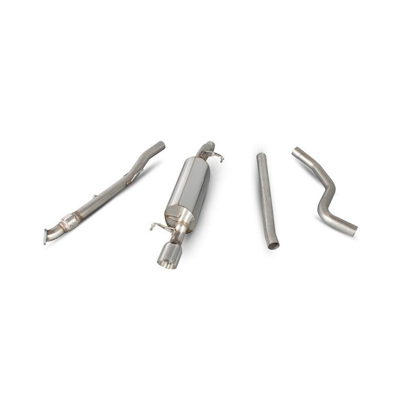 Scorpion Exhausts - Vauxhall Corsa D 1.4 Turbo Black Edition 2012 To 2015 Non-Resonated Cat-Back System SVXS058 - TMC Motorsport