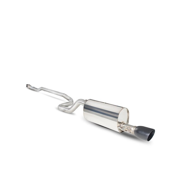 Scorpion Exhausts - Vauxhall Corsa D 1.4 Turbo Black Edition 2012 To 2015 Non-Resonated Cat-Back System SVXS058C - TMC Motorsport