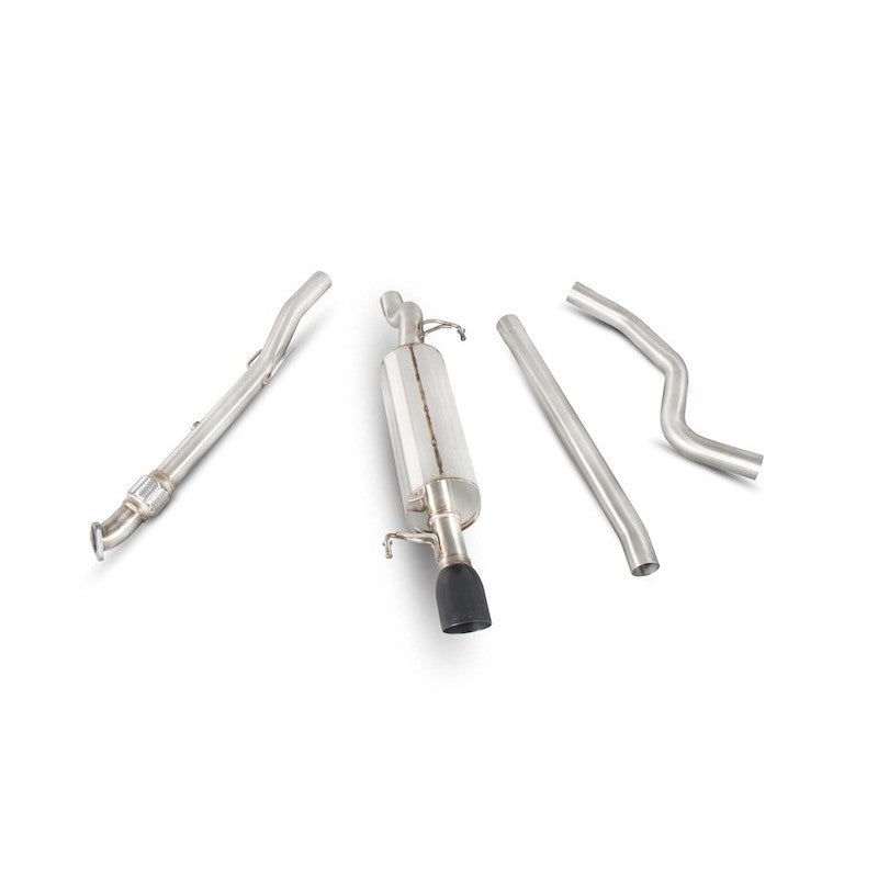 Scorpion Exhausts - Vauxhall Corsa D 1.4 Turbo Black Edition 2012 To 2015 Non-Resonated Cat-Back System SVXS058C - TMC Motorsport