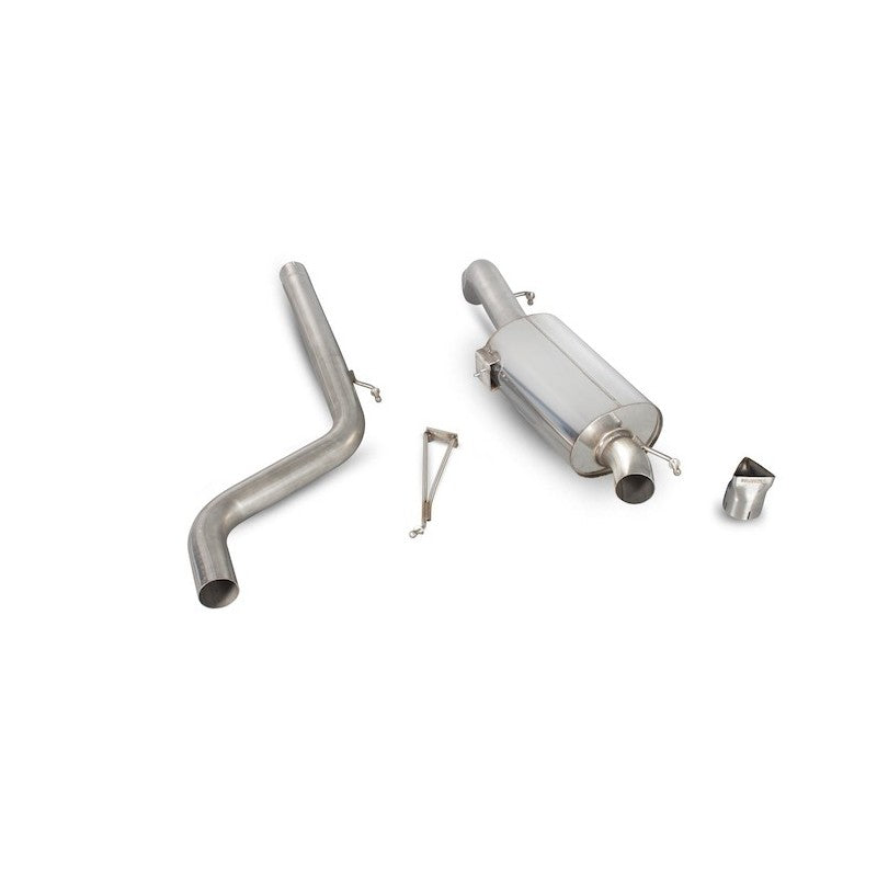 Scorpion Exhausts - Vauxhall Corsa D VXR 2007 - 2013 Non-Resonated Cat-Back System SVXS054 - TMC Motorsport