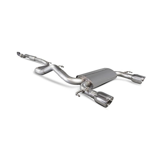 Scorpion Exhausts - Vauxhall Corsa E VXR 2015 To 2018 Resonated Cat-Back System SVX064 - TMC Motorsport