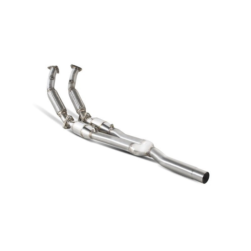 Scorpion Exhausts - Volkswagen Golf MK5 R32 2005 To 2008 Twin High Flow Sports Catalyst SVWX039 - TMC Motorsport