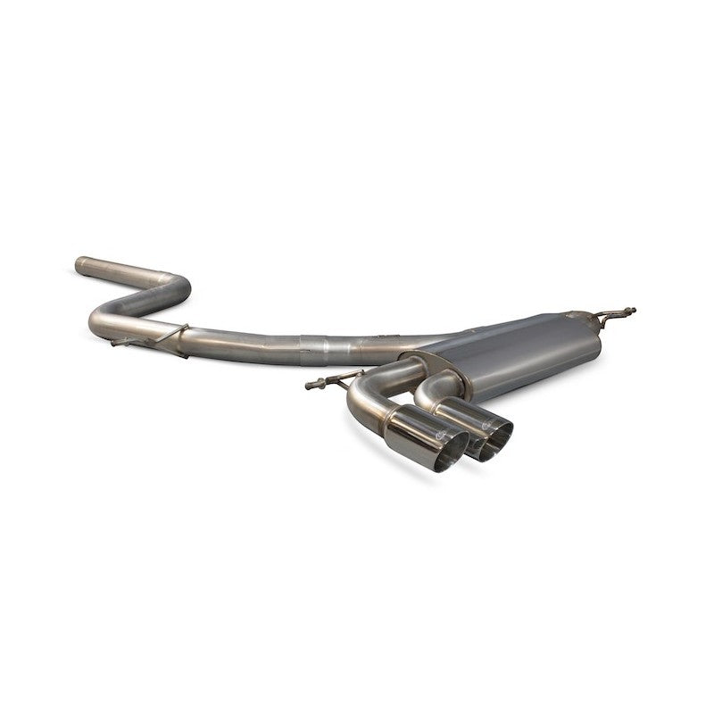 Scorpion Exhausts - Volkswagen Golf MK6 GT 2.0 Tdi 2009 To 2013 Non-Resonated Cat-Back System SVWS048 - TMC Motorsport