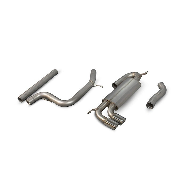 Scorpion Exhausts - Volkswagen Golf MK6 GT 2.0 Tdi 2009 To 2013 Non-Resonated Cat-Back System SVWS048 - TMC Motorsport