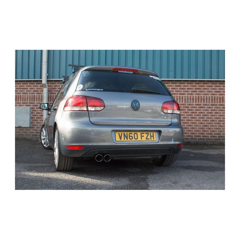 Scorpion Exhausts - Volkswagen Golf MK6 GT 2.0 Tdi 2009 To 2013 Non-Resonated Cat-Back System SVWS048 - TMC Motorsport