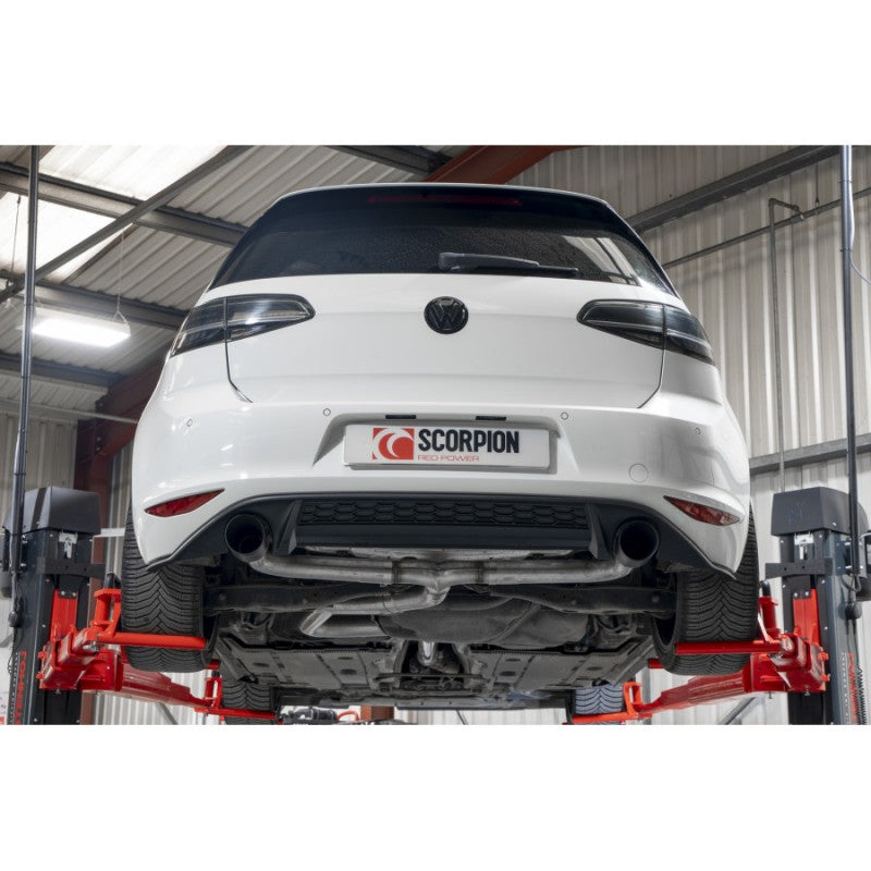 Scorpion Exhausts - Volkswagen Golf MK7 GTD 2.0 TDi 185PS Cat-Back System GTi Style SVWS068C - TMC Motorsport