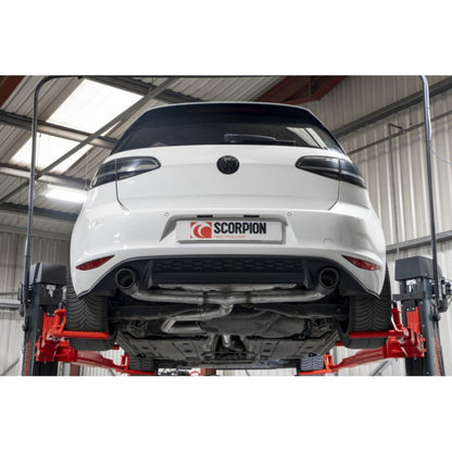 Scorpion Exhausts - Volkswagen Golf MK7 GTD 2.0 TDi 185PS Cat-Back System GTi Style SVWS068CF - TMC Motorsport