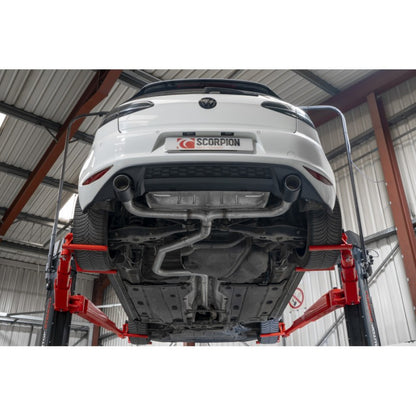 Scorpion Exhausts - Volkswagen Golf MK7 GTD 2.0 TDi 185PS Cat-Back System GTi Style SVWS068CF - TMC Motorsport