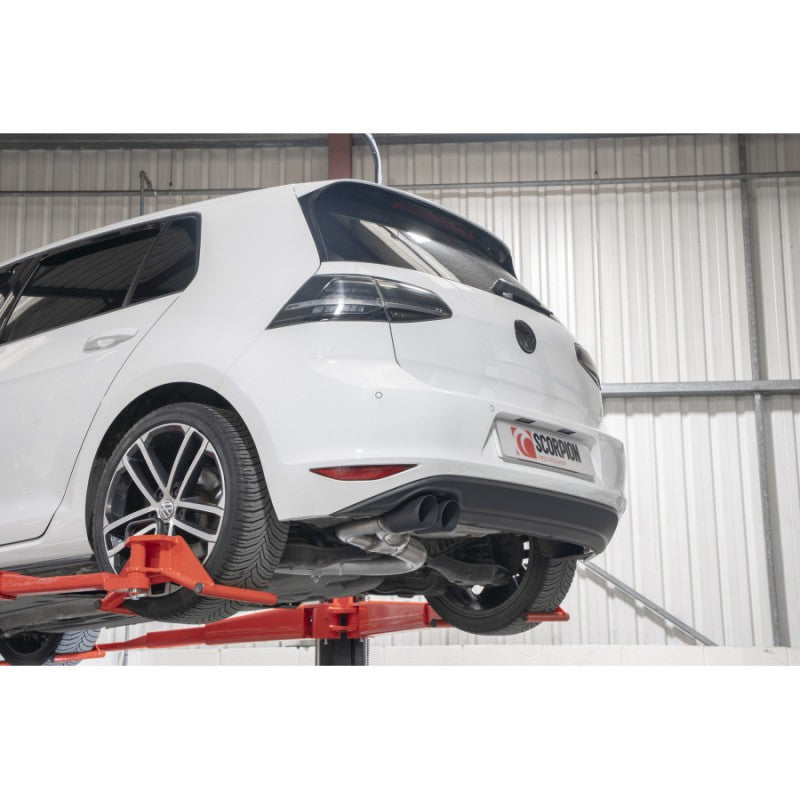 Scorpion Exhausts - Volkswagen Golf MK7 GTD 2.0 TDi 185PS Cat-Back System SVWS067C - TMC Motorsport