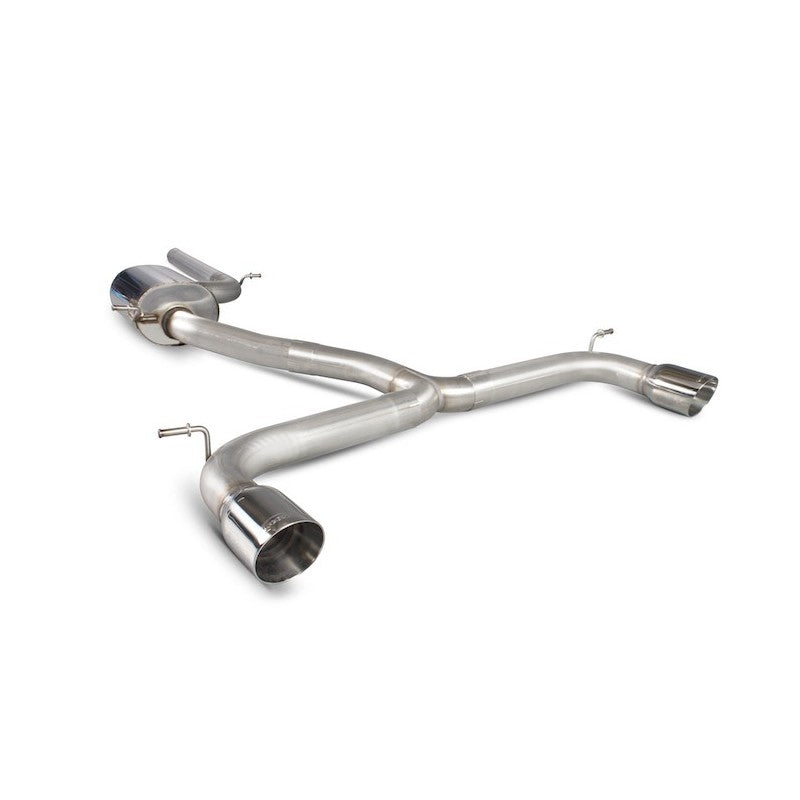 Scorpion Exhausts - Volkswagen Golf MK7 Gti 2013 To 2016 Non-Resonated Cat-Back System SVWS043 - TMC Motorsport