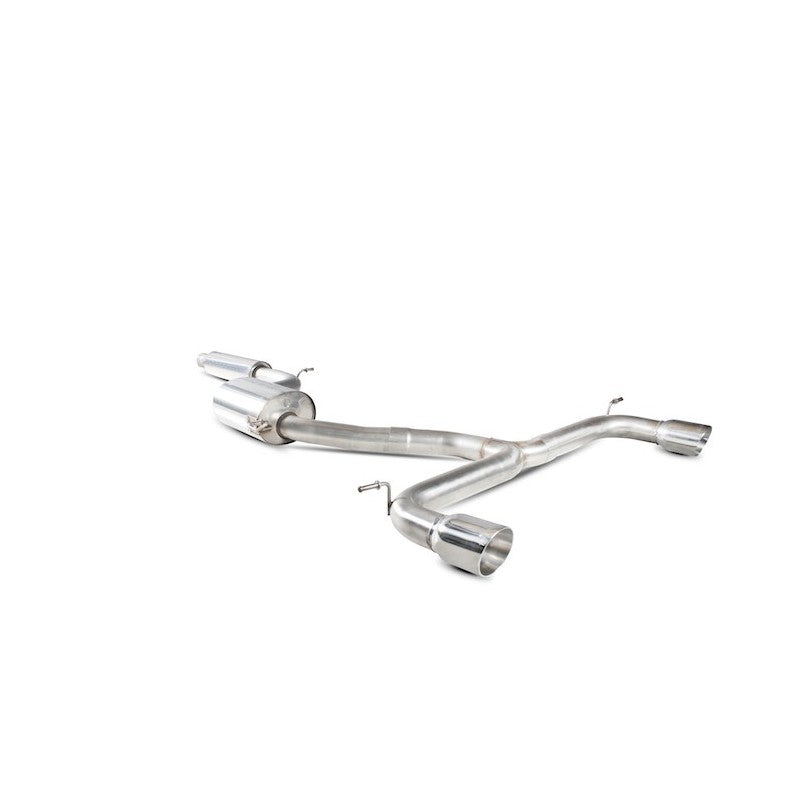 Scorpion Exhausts - Volkswagen Golf MK7 Gti 2013 To 2016 Resonated Cat-Back System SVW043 - TMC Motorsport