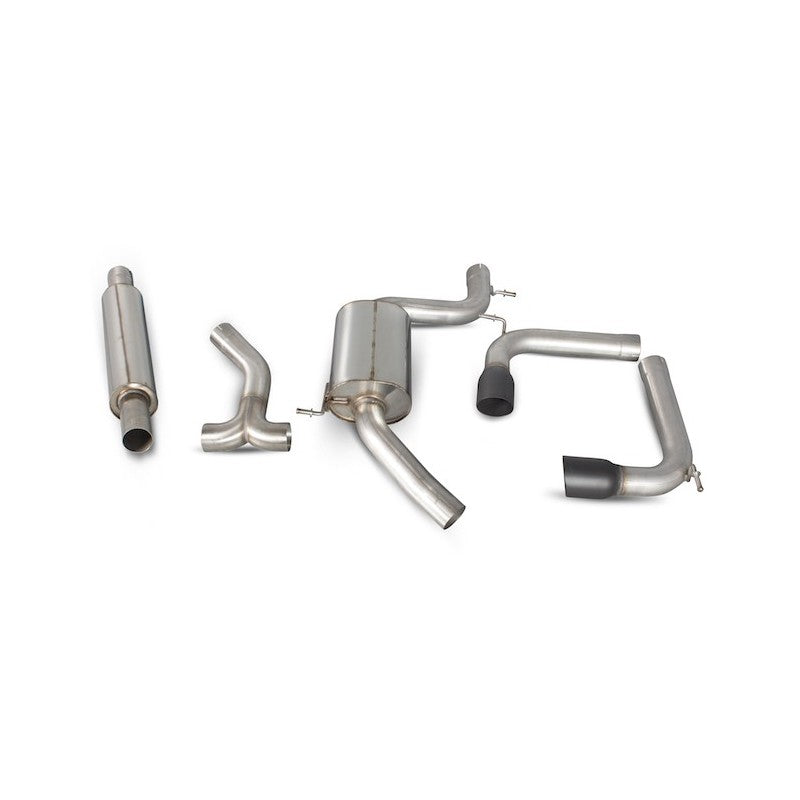 Scorpion Exhausts - Volkswagen Golf MK7 Gti 2013 To 2016 Resonated Cat-Back System SVW043C - TMC Motorsport