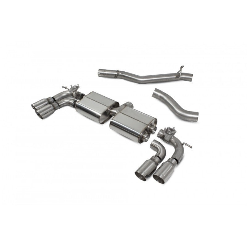 Scorpion Exhausts - Volkswagen Golf MK7 R Non-Res Cat-Back System With Electronic Valves SVWS046D - TMC Motorsport