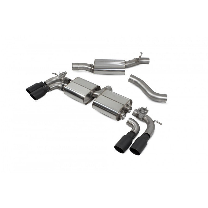 Scorpion Exhausts - Volkswagen Golf MK7 R Resonated Cat-Back System With Electronic Valves SVW046DC - TMC Motorsport