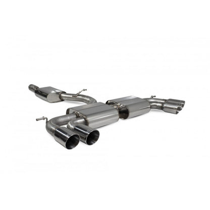 Scorpion Exhausts - Volkswagen Golf MK7 R Resonated Cat-Back System With No Valves SVW044D - TMC Motorsport