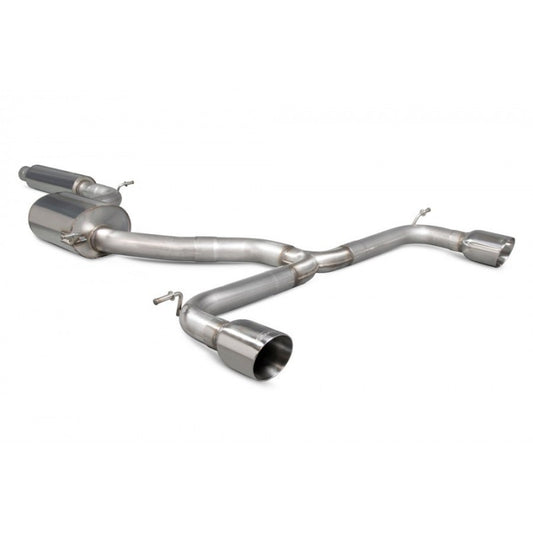 Scorpion Exhausts - Volkswagen Golf MK7.5 GTi (TCR) GPF Model Resonated GPF Back System SVW060 - TMC Motorsport