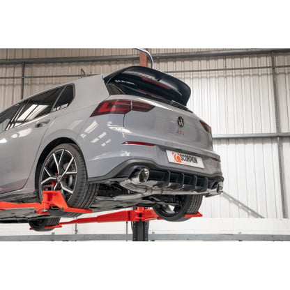Scorpion Exhausts - Volkswagen Golf MK8 GTi Clubsport Non Resonated Predator GPF Back System VERY LOUD SVWS070D - TMC Motorsport