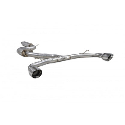 Scorpion Exhausts - Volkswagen Golf MK8 GTi Clubsport Resonated GPF Back Exhaust System SVW069D - TMC Motorsport