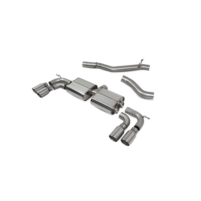 Scorpion Exhausts - Volkswagen Golf R MK7.5 Facelift 2017 On Non-Res Cat-Back / GPF Back System SVWS055D - TMC Motorsport