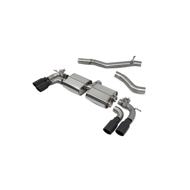 Scorpion Exhausts - Volkswagen Golf R MK7.5 Facelift 2017 On Non-Res Cat-Back / GPF Back System With Electronic Valves SVWS054DC - TMC Motorsport