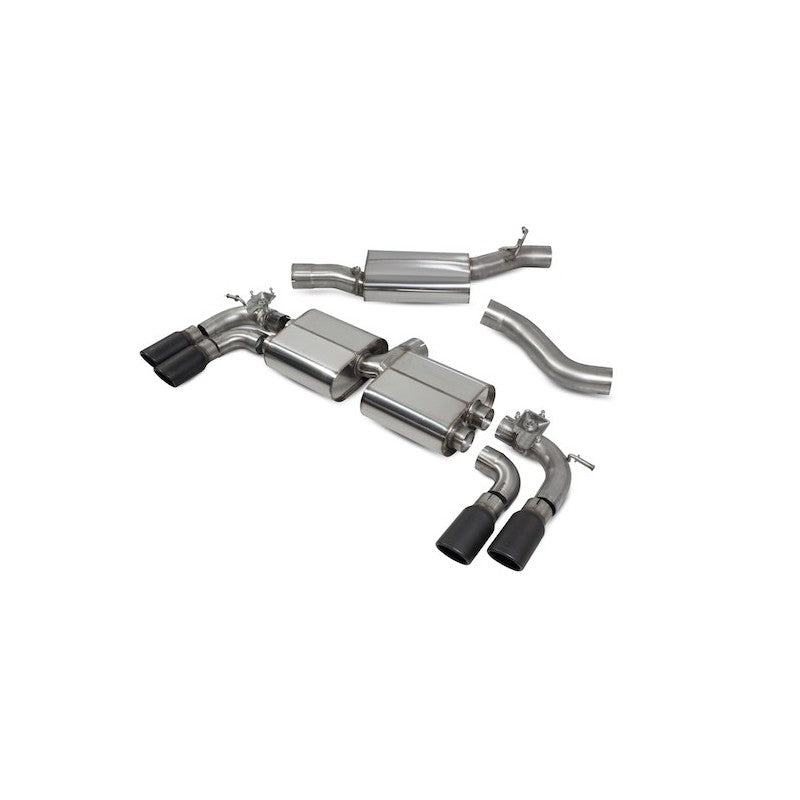 Scorpion Exhausts - Volkswagen Golf R MK7.5 Facelift 2017 On Resonated Cat-Back / GPF Back System With Electronic Valves SVW054C - TMC Motorsport