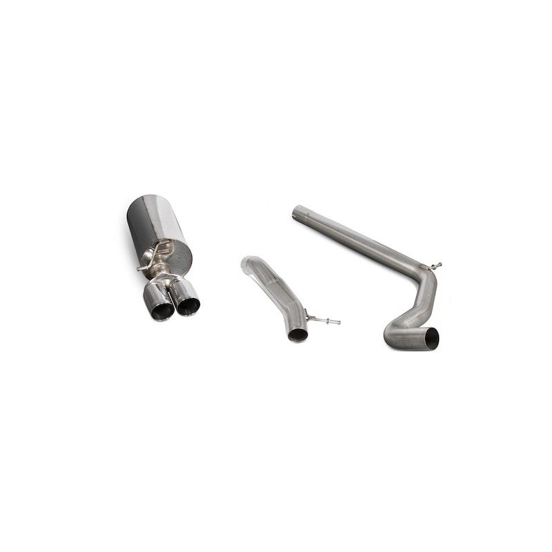 Scorpion Exhausts - Volkswagen Polo Gti 1.8T 6C 2015 To 2017 Non-Resonated Cat Back System SVWS051 - TMC Motorsport