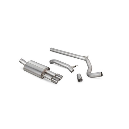 Scorpion Exhausts - Volkswagen Polo Gti 1.8T 9n3 2006 To 2011 Non-Resonated Cat-Back System SVWS052C - TMC Motorsport