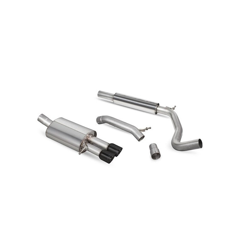Scorpion Exhausts - Volkswagen Polo Gti 1.8T 9n3 2006 To 2011 Resonated Cat-Back System SVW052C - TMC Motorsport