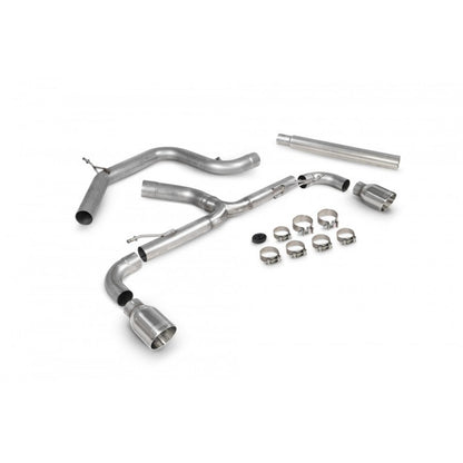 Scorpion Exhausts - Volkswagen Scirocco R 2009 To 2017 Non Resonated Predator Cat-Back System SVWS072 - TMC Motorsport