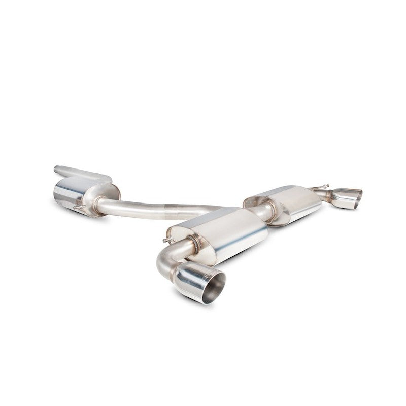 Scorpion Exhausts - Volkswagen Scirocco R 2009 To 2017 Resonated Cat-Back System SVW041 - TMC Motorsport