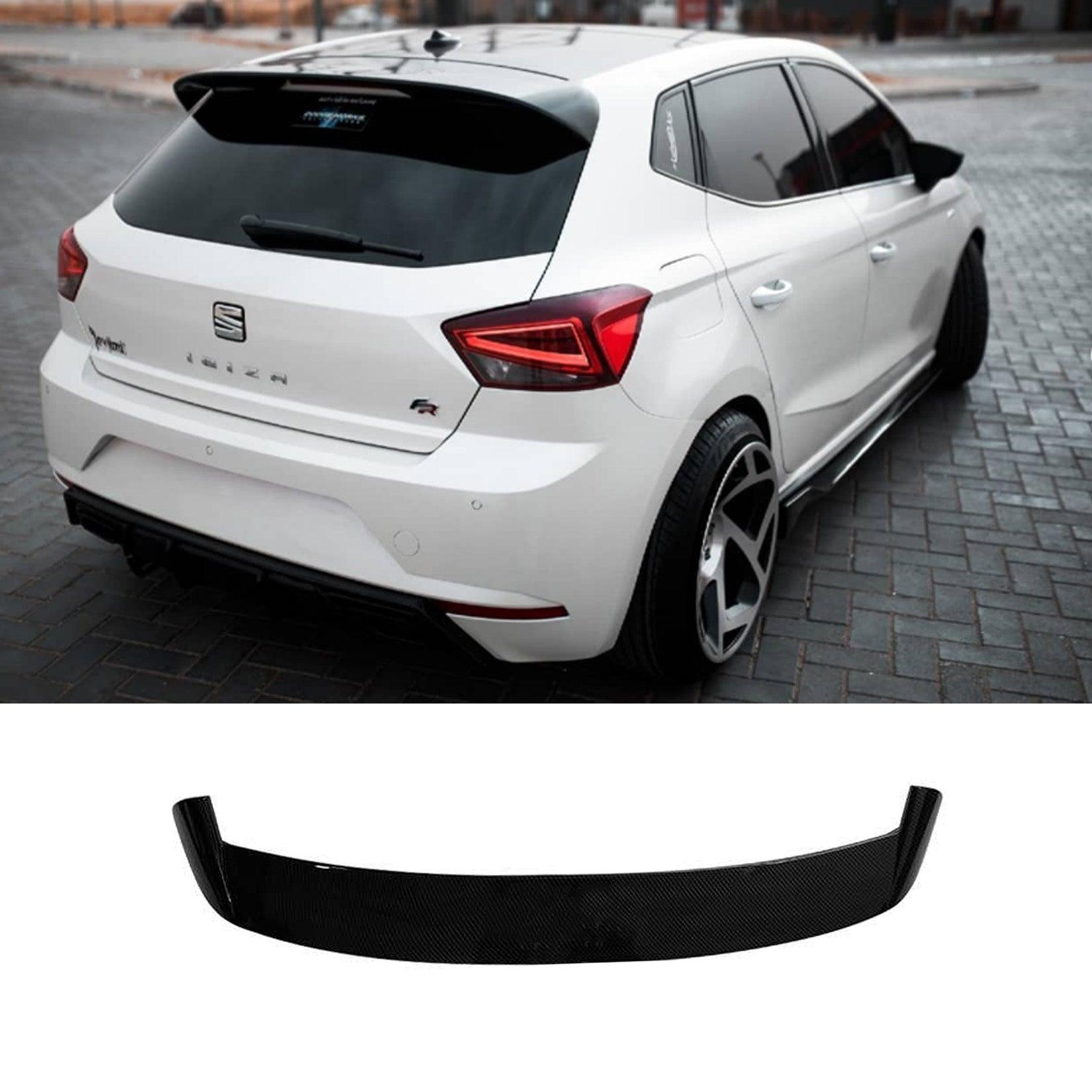 Seat Ibiza 5dr Mk5 6f 2017-2022 'cupra Look' Rear Spoiler In Gloss Black - TMC Motorsport