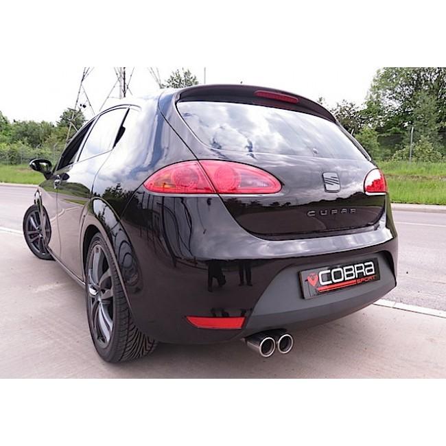 Cobra Sport Seat Leon Cupra Mk2 1P 2.0 T FSI (06-12) Cat Back Performance Exhaust - TMC Motorsport