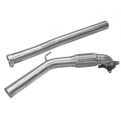 Cobra Sport Seat Leon FR Mk2 1P 2.0 T FSI (06-13) Sports Cat / De-Cat Front Downpipe Performance Exhaust - TMC Motorsport
