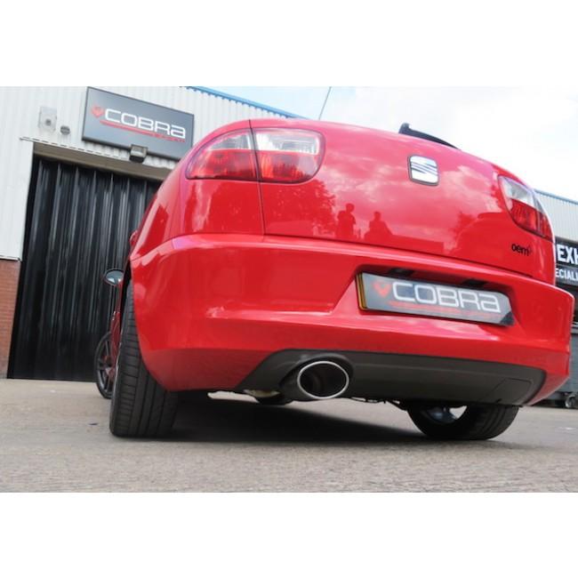 Cobra Sport Seat Leon Cupra R Mk1 1M (02-05) 3" Turbo Back Performance Exhaust - TMC Motorsport