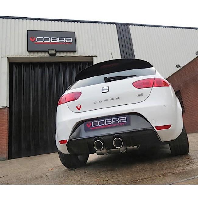 Cobra Sport Seat Leon Cupra R Mk2 1P 2.0 T FSI (10-12) Cat Back Performance Exhaust - TMC Motorsport