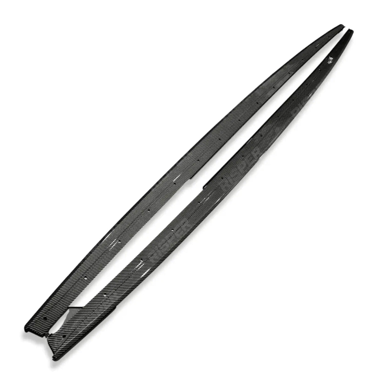 Side Skirt Splitters Carbon Style For BMW 3 Series F30 F35 M Sport