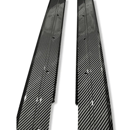 Side Skirt Splitters In Carbon Look For BMW 4 Series F32/F36 M Sport