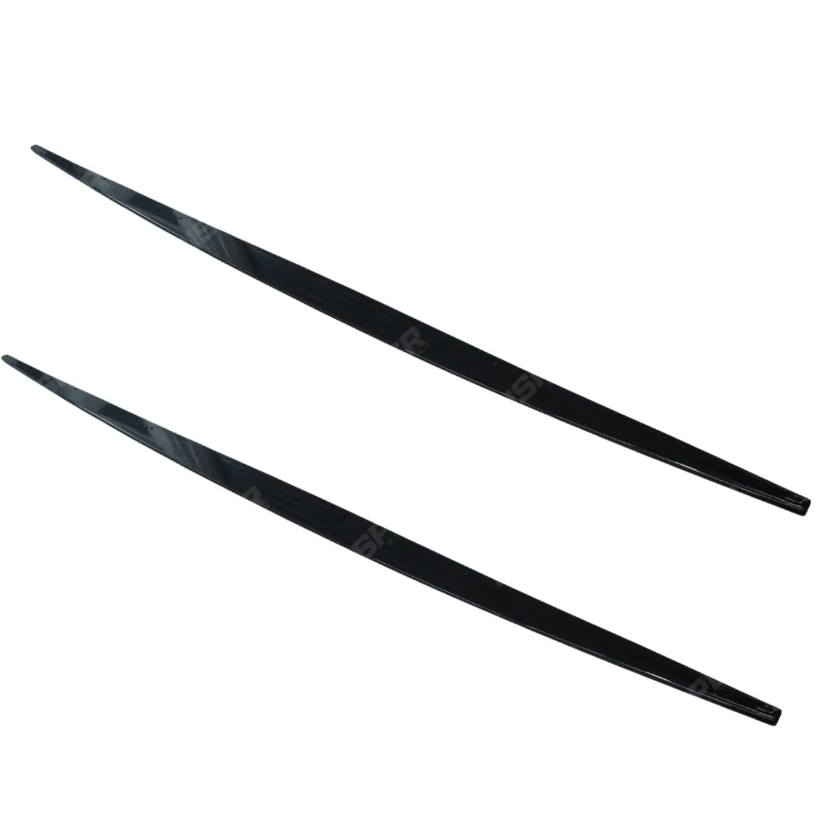 Side Skirt Splitters In Gloss Black For Bmw 1 Series F20 M Sport 2011-2019