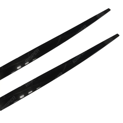 Side Skirt Splitters In Gloss Black For Bmw 1 Series F20 M Sport 2011-2019