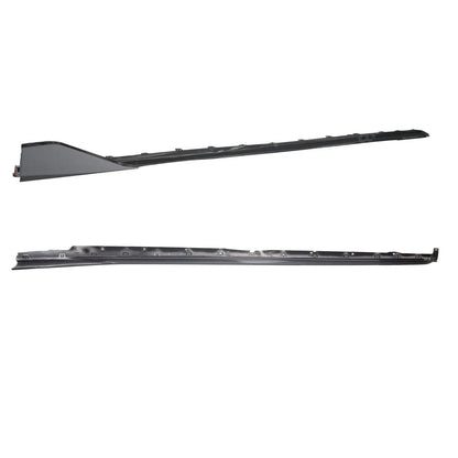 Side Skirt Splitters In Gloss Black For BMW 1 Series M Sport F40 2018-2024
