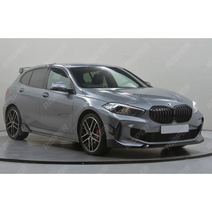 Side Skirt Splitters In Gloss Black For BMW 1 Series M Sport F40 2018-2024